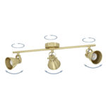 Aplica spot SERAS GU10 3X3W Eglo 900172 – Iluminat interior, Corpuri de iluminat – detaliu material și finisaj – partener oficial Eglo