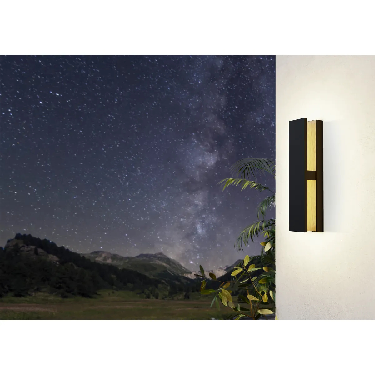 Aplica COSTORIO LED IP44 11,7W Eglo 900291 – Iluminat exterior, Corpuri de iluminat – imagine în ambient modern – partener oficial Eglo