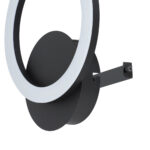 Aplica PARRAPOS-Z LED 12W Eglo 900324 – Otel, Negru, Plastic, Alb, 3000-6500K, "9008606231270" – detaliu material și finisaj – partener oficial Eglo
