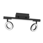 Aplica spot CARDILLIO 2 2X3,2W Eglo 900514 – Iluminat interior, Corpuri de iluminat – vedere frontală – partener oficial Eglo