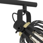 Aplica spot GIRONA E27 2X40W Eglo 900662 – Iluminat interior, Corpuri de iluminat – detaliu material și finisaj – partener oficial Eglo