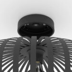 Plafoniera MOGANO 3 E27 1X40W Eglo 900721 – Iluminat interior, Corpuri de iluminat – detaliu material și finisaj – partener oficial Eglo