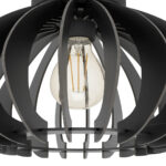 Plafoniera COSSANO 3 E27 1X40W IP20 D380mm Eglo 900999 – Iluminat interior, Iluminat cu lamele – detaliu material și finisaj – partener oficial Eglo