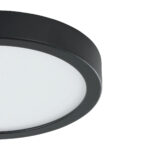 Aplica / Plafoniera FUEVA 5 LED 17W 3000K IP20 Eglo 901013 – Otel, Negru, Plastic, Alb, 3000K, "9008606299522" – detaliu material și finisaj – partener oficial Eglo