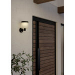 Lampa solara PANTETE LED 7,5W 3000K IP44 Eglo 901076 – Iluminat exterior, Solar – imagine în ambient modern – partener oficial Eglo