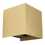 Aplica VALMONTONE LED 2X1,5W 3000K IP20 Eglo 901091 – Aluminiu, Alama periata, Sticla, Clar, 3000K, "9008606315987" – vedere frontală – partener oficial Eglo