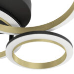 Plafoniera LED CALLIERA Eglo 901224-20W Dimabilă cu lumină neutră – Iluminat interior, Corpuri de iluminat – detaliu material și finisaj – partener oficial Eglo