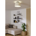 Plafoniera FEBRES E27 1X60W IP20 D350mm Eglo 901259 – Iluminat interior, Corpuri de iluminat – imagine în ambient modern – partener oficial Eglo