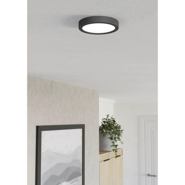 Plafoniera FUEVA 6 LED 7,5W 2700K, 4000K, 6500K IP20 Eglo 901297 – Iluminat interior, Corpuri de iluminat – imagine în ambient modern – partener oficial Eglo