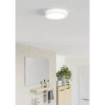 Plafoniera FUEVA 6 LED 7,5W 2700K, 4000K, 6500K IP44 Eglo 901332 – Iluminat interior, Corpuri de iluminat – imagine în ambient modern – partener oficial Eglo