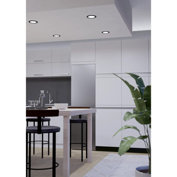 Lustra EGLO INDO 1 90142 - G9 3X9W - Cristal - Alb - Transparent – Iluminat interior, Corpuri de iluminat – imagine în ambient modern – partener oficial Eglo