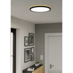Panel aplicat ROVITO LED 18,5W 2700K, 4000K, 6500K IP44 Eglo 901439 – Iluminat interior, Corpuri de iluminat – imagine în ambient modern – partener oficial Eglo