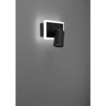 Spot pe bara RIMBOCCHI 1 LED 7W 3000K IP20 Eglo 901634 – Iluminat interior, Corpuri de iluminat – detaliu material și finisaj – partener oficial Eglo