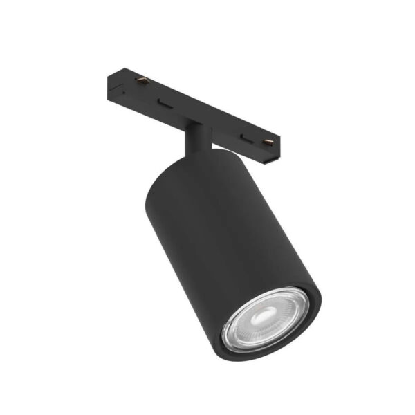 Spot pentru sina EASYT SPOT TUBE GU10-LED 1X10W IP20 Eglo 901647 – Iluminat interior, Corpuri de iluminat – vedere frontală – partener oficial Eglo