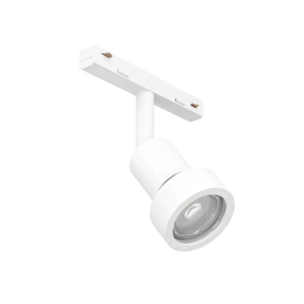 Spot pentru sina EASYT SPOT RING GU10-LED 1X10W IP20 Eglo 901664 – Iluminat interior, Corpuri de iluminat – vedere frontală – partener oficial Eglo