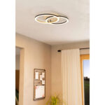 Plafoniera LOMALTAS-Z LED 4X8W 2700-6500K IP20 Eglo 901743 – Iluminat interior, Iluminat SMART – imagine în ambient modern – partener oficial Eglo