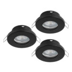 Spot incastrat FAVAZZINA GU10-LED 3X4,9W 2700K 2044 D85mm Eglo 901758 – Iluminat interior, Corpuri de iluminat – vedere frontală – partener oficial Eglo