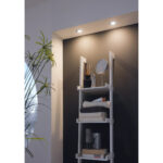 Spot incastrat EGLO PINEDA 95855 - LED 1X6W 500lm 3000K D84mm – Iluminat interior, Corpuri de iluminat – imagine în ambient modern – partener oficial Eglo