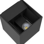 Aplica exterior EGLO CALPINO 97242 - LED 2X3.3W 680lm 3000K IP54 - Aluminiu turnat - Antracit – Iluminat exterior, Corpuri de iluminat – detaliu material și finisaj – partener oficial Eglo
