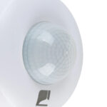 Senzor de miscare 360 Grade 12m EGLO DETECT ME 6 97421 - IP44 D90mm - Alb – Iluminat exterior, Corpuri de iluminat – detaliu material și finisaj – partener oficial Eglo