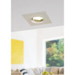 Spot incastrat EGLO SALICETO 98474 - LED 6W 450lm 4000K – Iluminat interior, Corpuri de iluminat – imagine în ambient modern – partener oficial Eglo