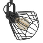 Aplica spot EGLO TABILLANO 98764 - E27 3X40W - Otel - Negru – Iluminat interior, Corpuri de iluminat – detaliu material și finisaj – partener oficial Eglo