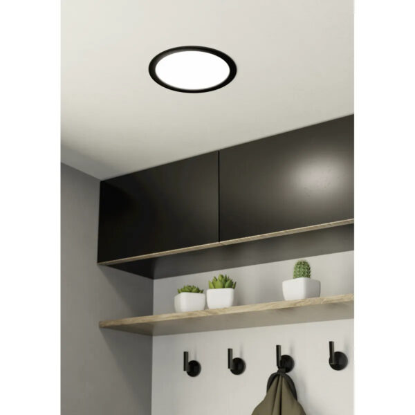 Spot incastrat EGLO FUEVA 5 99159 - LED 16.5W 2000lm 4000K D216mm – Iluminat interior, Corpuri de iluminat – imagine în ambient modern – partener oficial Eglo