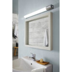 Aplica baie EGLO TRAGACETE 1 99339 - LED 15W 1600lm 4000K IP44 - Aluminiu - Alb – Iluminat interior, Baie – imagine în ambient modern – partener oficial Eglo