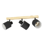 Aplica spot BATALLAS E27 3X10W Eglo 99491 – Iluminat interior, Corpuri de iluminat – vedere frontală – partener oficial Eglo