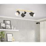 Aplica spot BATALLAS E27 3X10W Eglo 99491 – Iluminat interior, Corpuri de iluminat – imagine în ambient modern – partener oficial Eglo