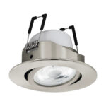 Spot incastrat SALICETO-Z RGB/CCT 5W Eglo 99672 – Iluminat interior, Iluminat SMART – vedere frontală – partener oficial Eglo