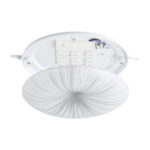 Plafoniera NIEVES LED 10W Eglo 99699 – Iluminat interior, Corpuri de iluminat – detaliu material și finisaj – partener oficial Eglo