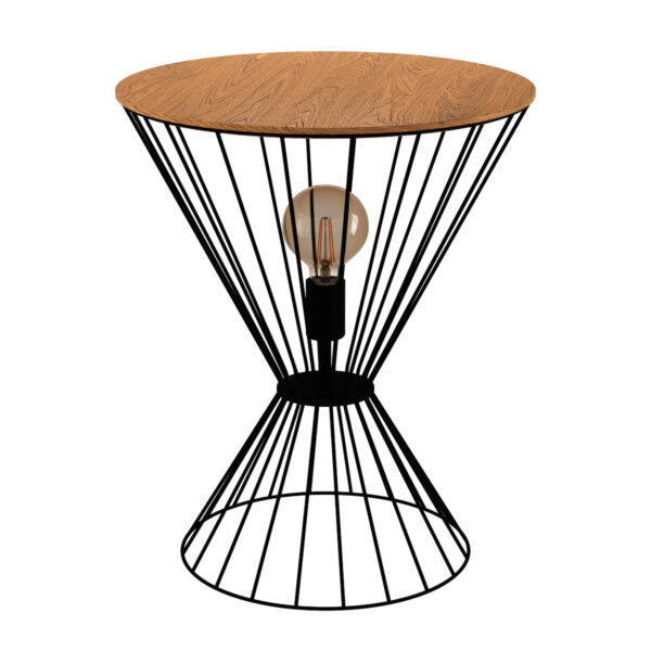 Veioza DESIERTO E27 1X40W Eglo 99794 – Iluminat interior, Nordic Harmony – vedere frontală – partener oficial Eglo