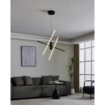 Pendul SALITRE E27 29W Eglo 99818 – Aluminiu, Negru, Plastic, Alb, 3000K, "9002759998189" – imagine în utilizare reală – partener oficial Eglo