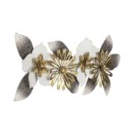 Decoratiune de perete CACIA 800x50x305mm Eglo 426039 – Decoratiuni, Brass Chic – vedere frontală – partener oficial Eglo