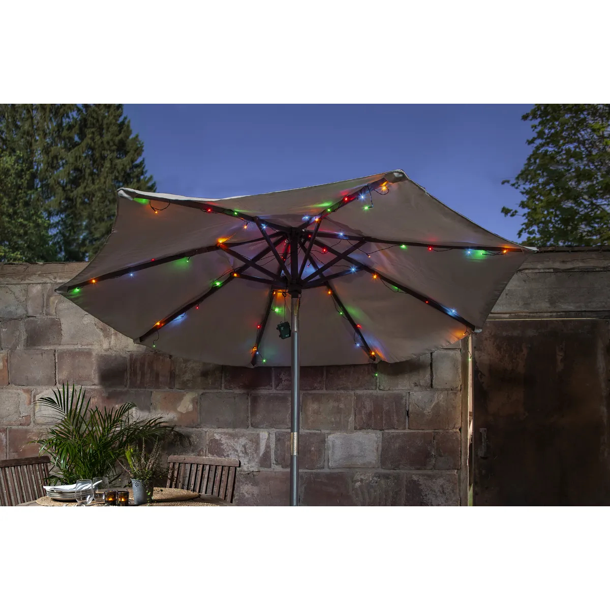 Ghirlanda SOLAR LED 64X0,06W Eglo 48908