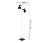 Lampadar Casibare Eglo 99555 - E27 2X28W IP20