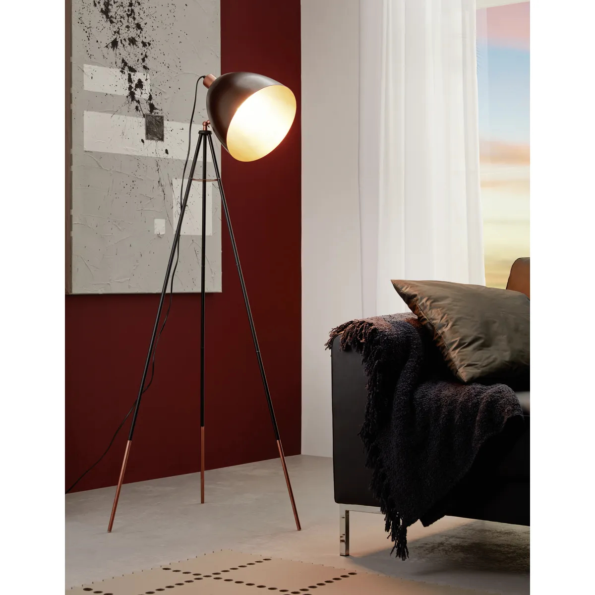 Lampadar Chester Eglo 49386 - E27 1X60W IP20