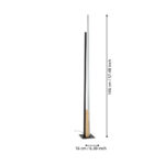 Lampadar Panagria Eglo 900493 - LED 24W 3000K IP20