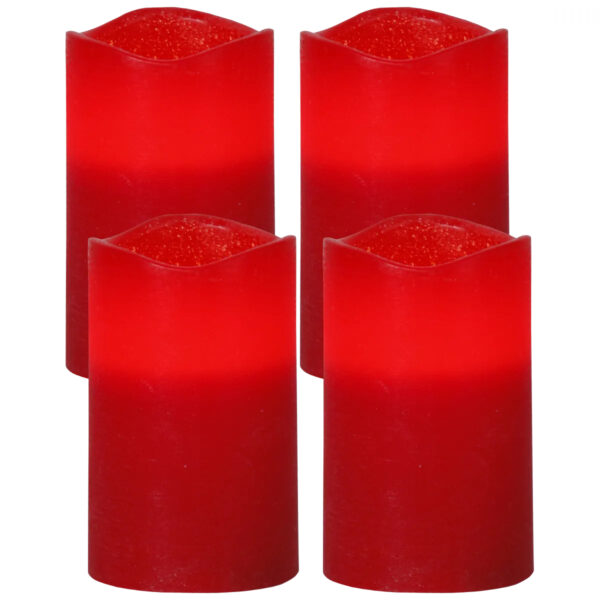 Lumanare LED MAY ceara, plastic, rosu Eglo 410038