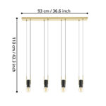 Lustra BITACHITO E27 4X40W Eglo 98858