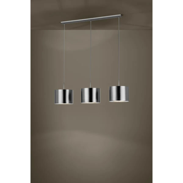 Lustra EGLO SAGANTO 39353 - E27 3X60W - Otel - Argintiu