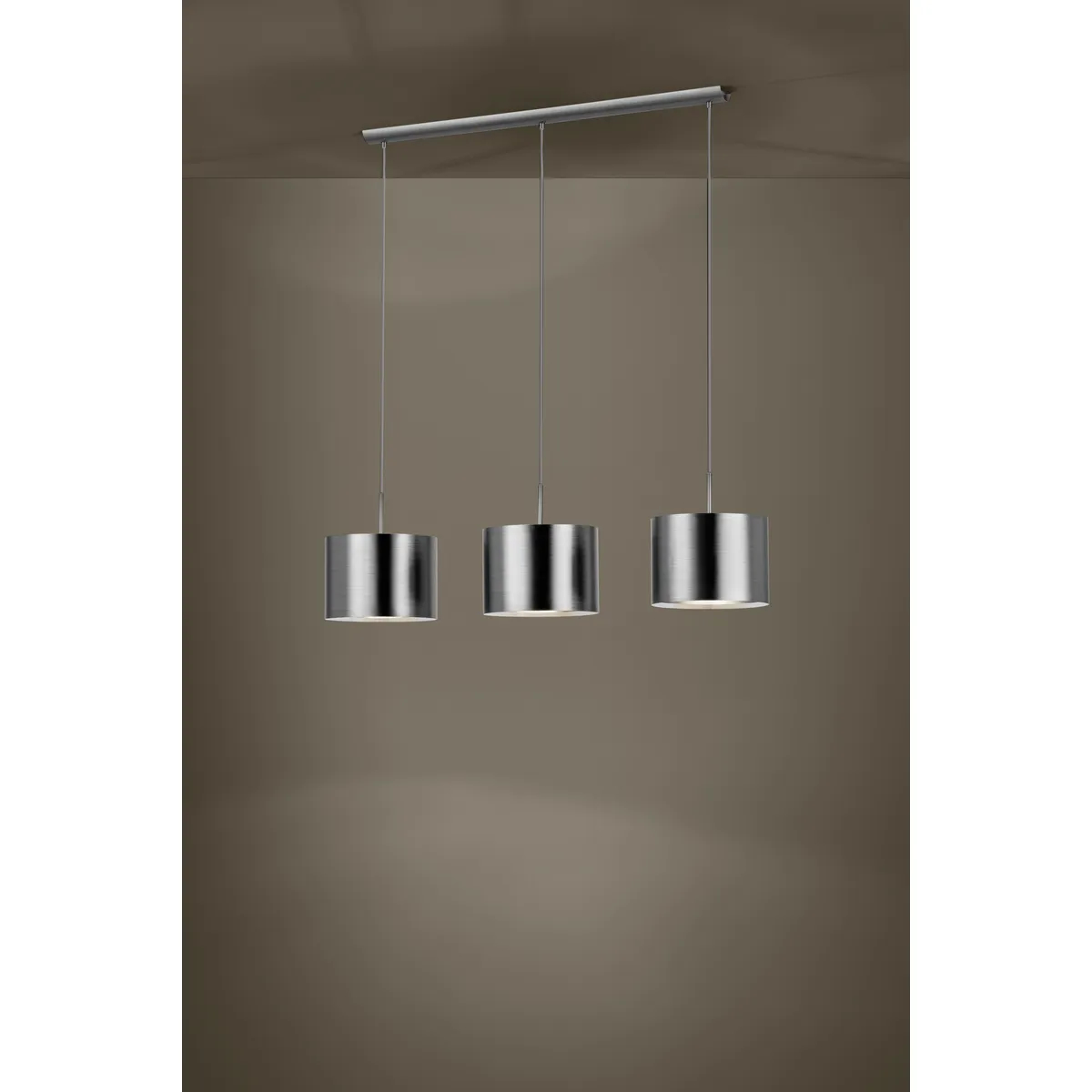 Lustra EGLO SAGANTO 39353 - E27 3X60W - Otel - Argintiu