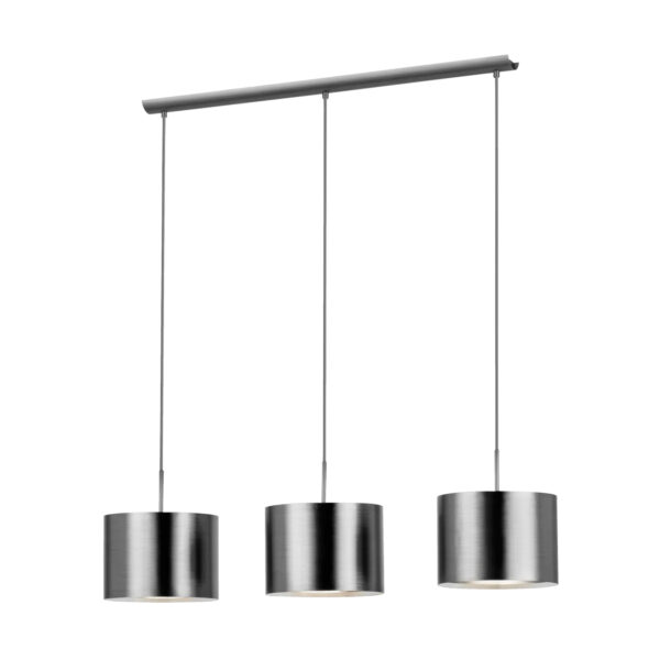 Lustra EGLO SAGANTO 39353 - E27 3X60W - Otel - Argintiu