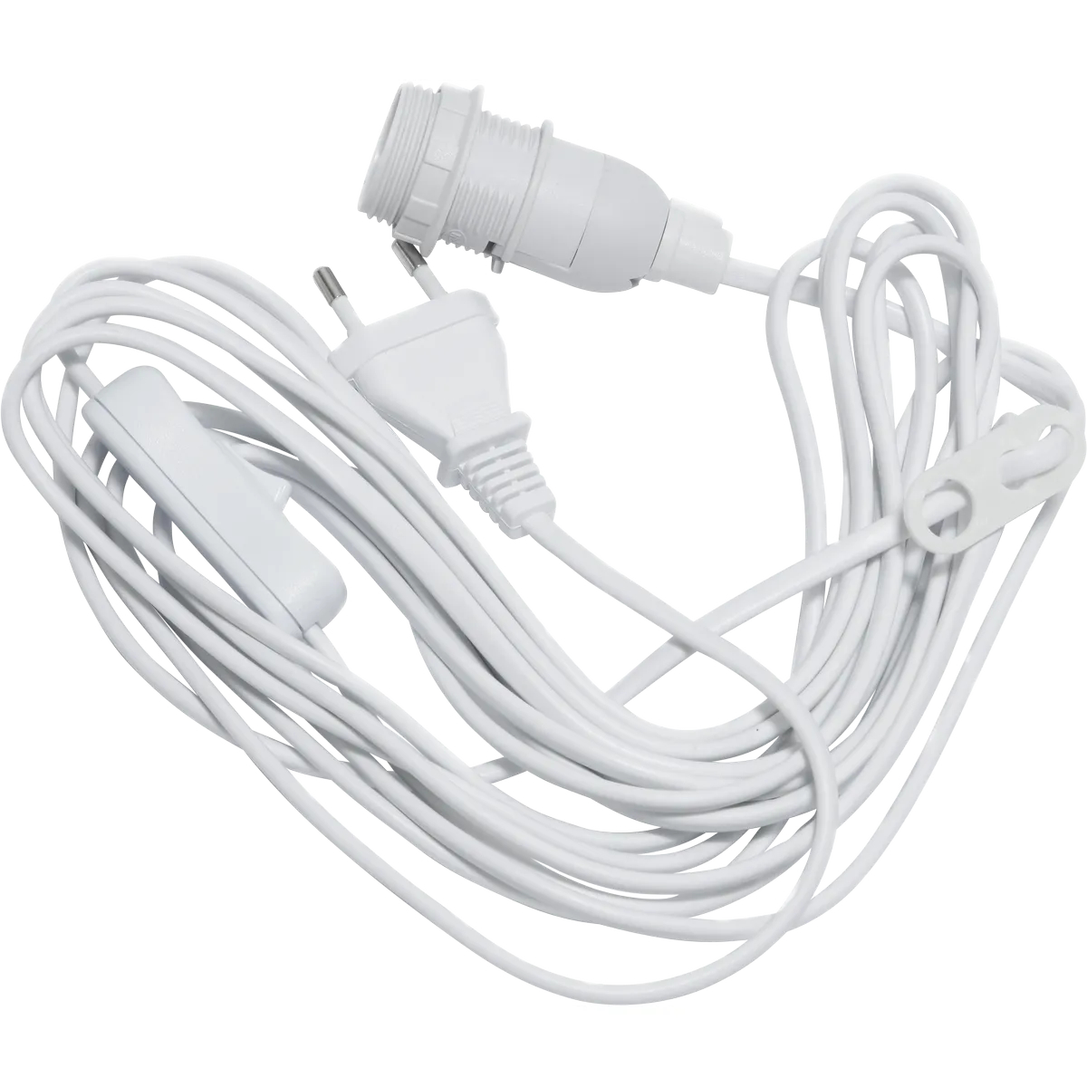 Cablu cu stecher BASIC 1X25W Eglo 410463 – Decoratiuni, Star Trading – vedere frontală – partener oficial Eglo