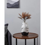 Vaza ceramica YUZAWA D150mm Eglo 421037 – Decoratiuni, Minimalism – imagine în ambient modern – partener oficial Eglo