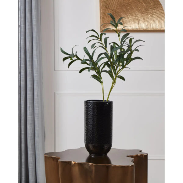 Vaza ceramica BUGALLON D135mm Eglo 421039 – Decoratiuni, Brass Chic – imagine în ambient modern – partener oficial Eglo
