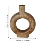 Vaza de lemn MELOBODY 235x50x300mm Eglo 421268 – Decoratiuni, Nature – dimensiuni tehnice – partener oficial Eglo