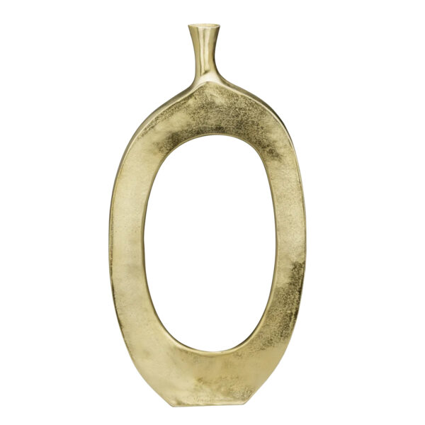 Vaza metalica ANKAREFO 385x60x785mm Eglo 421449 – Decoratiuni, Brass Chic – vedere frontală – partener oficial Eglo
