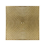 Decoratiune de perete BUGRINO 990x40x990mm Eglo 426037 – Decoratiuni, Brass Chic – vedere frontală – partener oficial Eglo